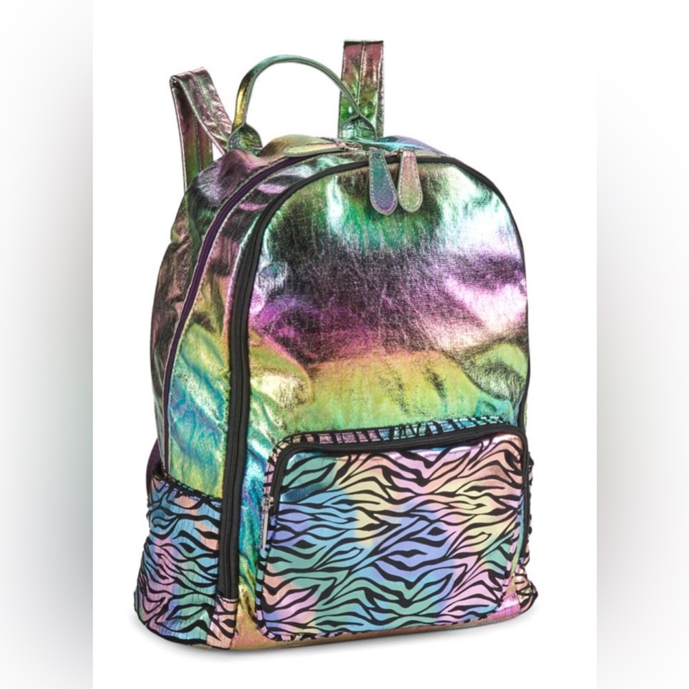 NWT BARI LYNN Metallic Backpack